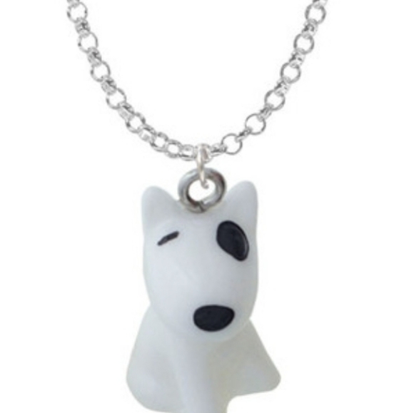 Silver plated chain Bull Terrier necklace BOGO - Picture 11 of 14